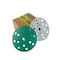 Legit Grit 6 inch Sand paper Disc, 15-Hole, Mixed Grit - Sample, GRITS: 80/120/150/180/220 2 of each, 10PK LG6-15SAMP1-10 - alternate 5